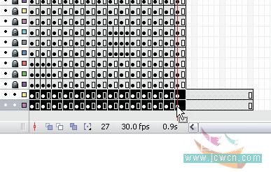 Flash cs3教程：人物行走動畫制作技巧,PS教程,思緣教程網