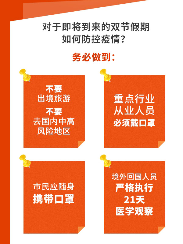 新冠病毒疫情防控不放松，假期出行如何做？